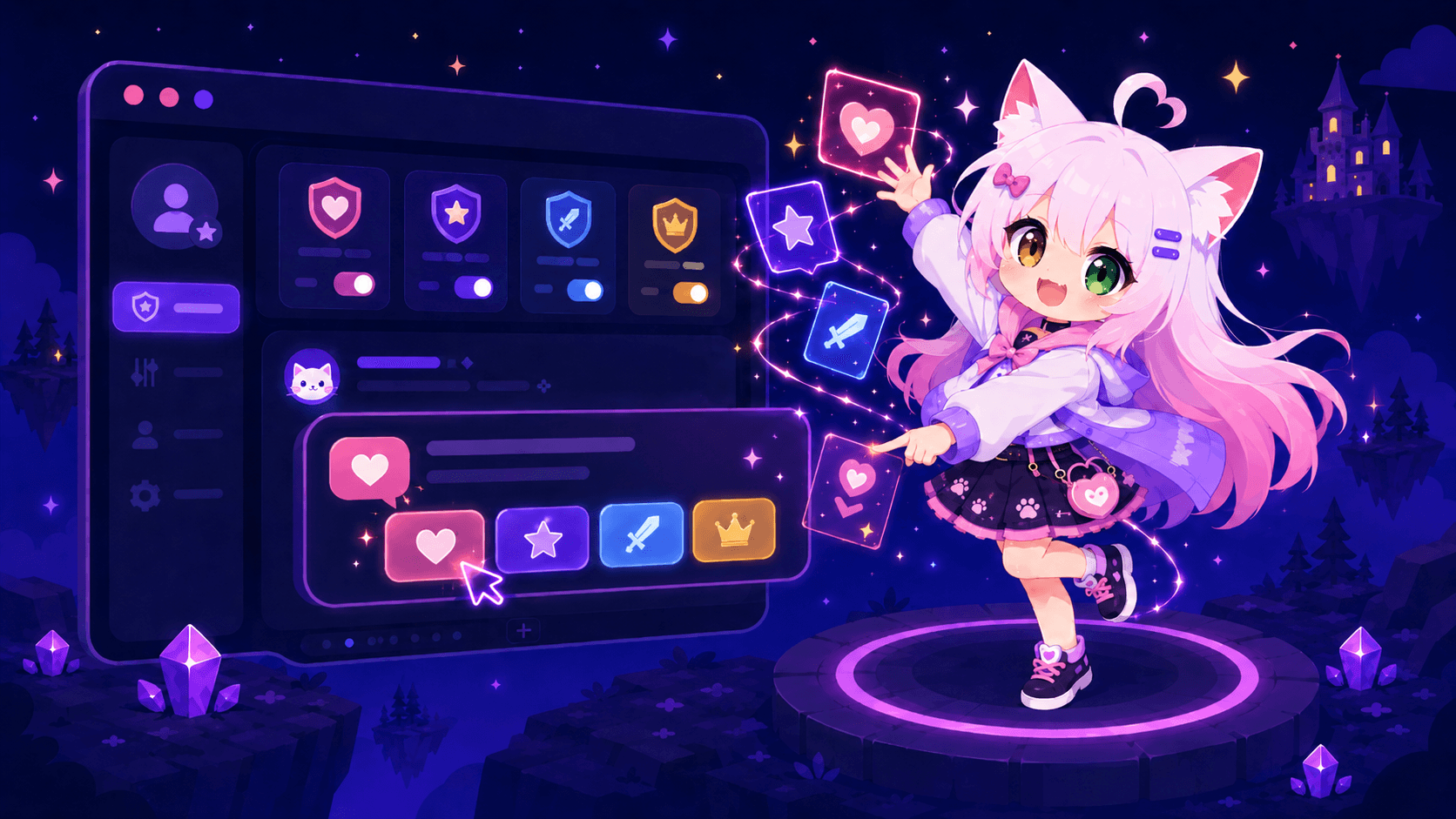 Create selfroles with Nekotina