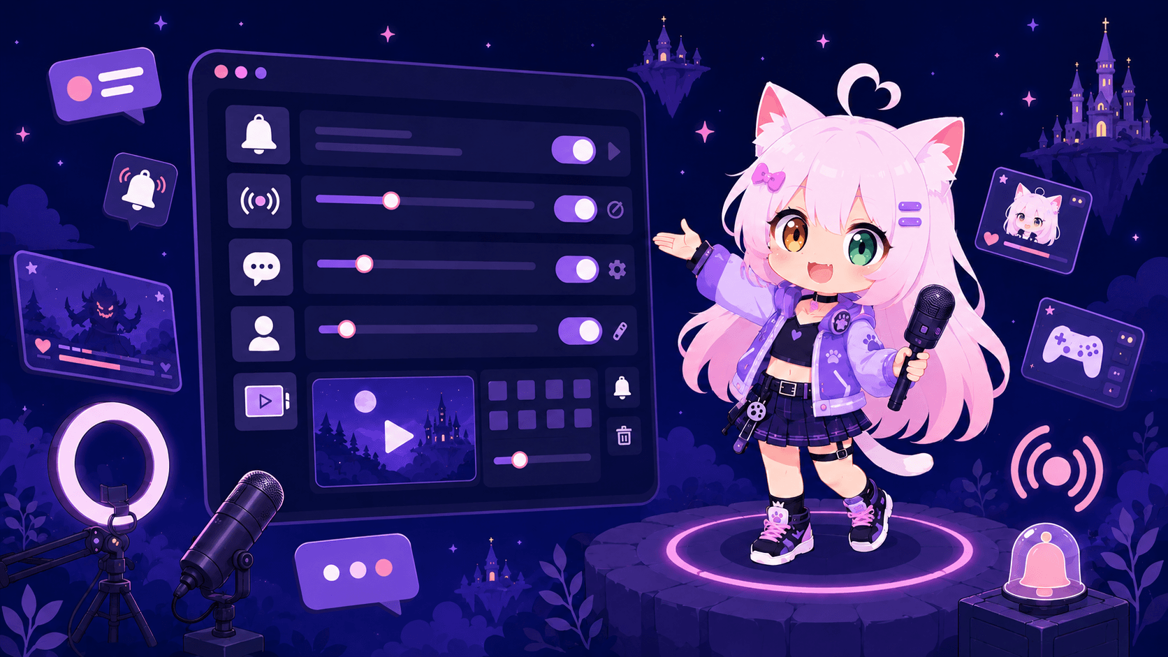 Set up Twitch alerts with Nekotina