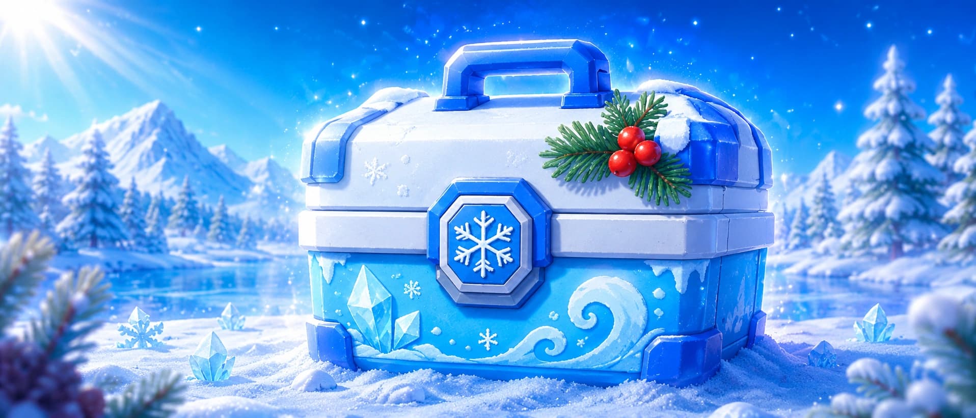 Winter Briefcase